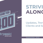 striving along, header image, newsletter